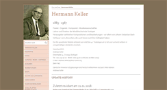 Desktop Screenshot of hermann-keller.org